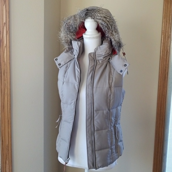 eddie bauer womens puffer vest